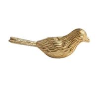 ERINGOGO Brass Bird Figurine Ornament Multi Functional Tea Pet Desktop Sculpture Decorative Statue for Home Office Table Decor Gift Symbolizing Happiness and Fortune