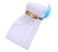 ERINGOGO Breathable Middle Eastern Dog Headscarf for Small Pets Lightweight Keffiyeh Bandana with Reinforced Edges Quickwear Dubai Style Pet Costume for Halloween Cosplay Parties and Daily