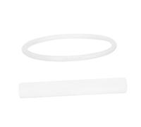 ERINGOGO Buddhist Singing Bowl Mallet Stick with Sheepskin Head and White Ring Cushion Meditation Sound Bowl Accessory for Tibetan Yoga