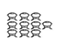 ERINGOGO Cable Storage Reel Cord Organizer 10pcs with Efficient Winding and Resistance to Cracking Plastic Material for Home and Office Cord Management