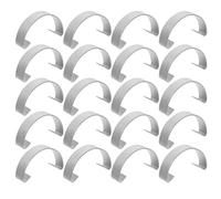 ERINGOGO Cage Door Hook 20Pcs Steel Clips for Chicken, Rabbit and Pigeon Cages Secure Closure Easy Installation for Poultry Farming