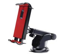 ERINGOGO Car Dashboard Phone Stand and Tablet Mount for Vehicles, Universal Adjustable Suction Cup Holder Compatible with Smartphones and Tablets, Red Car Sun Visor Navigation Bracket