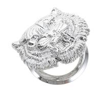 ERINGOGO Car Push Start Button Cover with Tiger Head Design Ignition Switch Protector Cap for Engine Stop Start Switch Easy Install Decorative Guard for Vehicles Interior Accessories