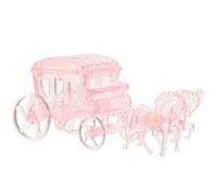 ERINGOGO Carriage Candy Box Pink Wedding Favor Container Candy Jar for Birthday Party Packaging Storage Case