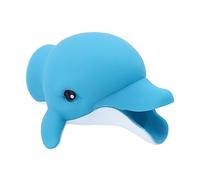 ERINGOGO Cartoon Dolphin Faucet Extender for Soft Water Flow Guide Easy Install Hand Washing Tool for Bathroom Sink Tap Extension to Promote Hygiene and Independence