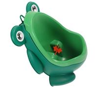 ERINGOGO Cartoon Frog Toddler Boys Urinal Potty Training Hanging Plastic Urinal Pinwheel Aiming Target for Toilet Training Toddlers Boys Random Style