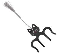 ERINGOGO Cat Shaped Metal Music Book Clip Sheet Music Holder for Piano Keyboard Practice Performance Black Creative Piano Supplies