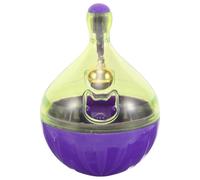 ERINGOGO Cat Treat Dispenser Toy Interactive Tumbler Food Feeder Pet Dog Treat Dispenser Automatic Cat Toy Random Color