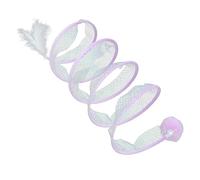 ERINGOGO Cat Tunnel Toy for Kittens Shaped Interactive Play Accessory Portable Spring Design for Indoor Fun Reduces Anxiety and Boredom for Cats and