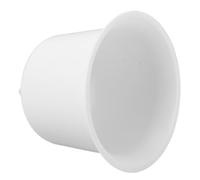 ERINGOGO Ceiling Fan Dust Canopy Plastic Accessory Top Opening Base Cover for Ceiling Fan Easy to Clean Replacement Part