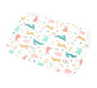 ERINGOGO Changing Pad Waterproof Breathable Washable Newborn Urinal Mat 50x70cm Cartoon Design Sleep Accessory