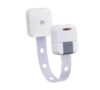 ERINGOGO Child Safety Cabinet Locks and Adjustable Strap Locks for Baby Proofing Childproof Door and Drawer Security Adhesive Furniture for Cabinets and Refrigerator 2pcs Set for Home Safety
