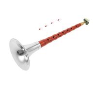 ERINGOGO Chinese Suona Instrument Set f Key Professional Wooden Wind Instrument for Beginners Children Ebony and Rosewood Random Color Accessories