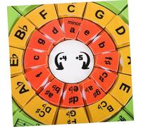 ERINGOGO Circle of Fifths Piano Flash Cards Puzzle Interactive Music Theory Learning Tool for Beginners Engaging Rhythm and Note Recognition Educational Aid for Piano Lessons