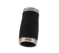 ERINGOGO Clarinet Barrel Tube Black Two-section Woodwind Instrument Accessory for Precise Tuning Easy Installation Professional Clarinet Repair Part for Concerts and Teaching