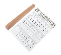 ERINGOGO Clarinet Chord Practice Chart for Beginners Learning Aid and Practice Tool on Coated Paper, Useful Clarinet Note and Finger Guide Chart for Effective Training