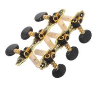 ERINGOGO Classical Acoustic Guitar Tuning Pegs Machine Heads Knobs Set 3-Per-Side Golden Left Right String Tuners for Guitar Accessories