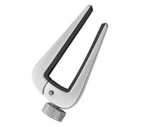 ERINGOGO Classical Guitar Capo for Acoustic and Electric Guitars with Adjustable Tension Zinc Alloy and Silicone Material Easy to Use in Silver