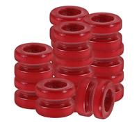 ERINGOGO Classical Guitar String Ball End Beads 20Pcs Red Steel Metal for Acoustic and Folk Guitars - String Repair Components for Tone Improvement and Live Playing