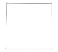 ERINGOGO Clear Crystal Square Paperweight Polished Solid Glass Block for Office and Home Desk Decor Heavy Transparent Paperweight for Crafts Photography Studio Reading Desk