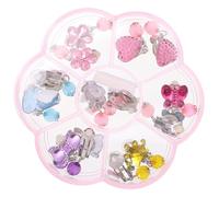 ERINGOGO Clip-on Earrings Set, Cartoon Ear Clips, Non-pierced Decorative Jewelry for School and Dress-up