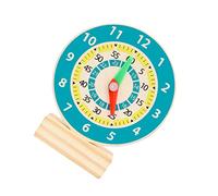ERINGOGO Clock Educational Cognitive Learning Aid for Preschoolers Design Awareness Hand Eye Coordination and Creative Skills