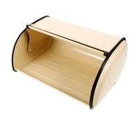 ERINGOGO Color Cast Iron Bread Box with Lid Vintage Style Kitchen Bread Bin for Countertop Storage and Organization Capacity Multi-purpose Metal Bakery Container Sealed Freshness Keeper and