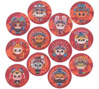 ERINGOGO Color Changing Potty Training Stickers with Cute Zodiac Cartoon Patterns Temperature Sensitive Decals for Boys Toilet Targets Fun Reward Toilet Seat Training