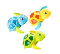 ERINGOGO Colorful Clockwork Sea Turtle Bath for Boy Girl Water Playing Fun Bathing with No Battery Required Color Recognition and Soothing Emotion