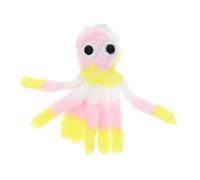 ERINGOGO Colorful Plush Octopus Pet for Small Pets Chewable Interactive Stuffed Cat and Dog Rainbow Design to Satisfy Natural Chewing Instincts and Engage Indoor Play
