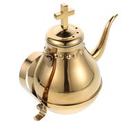 ERINGOGO Communion Drinkware Restaurant Teapot First Holy Communion Teapot Tasting Cups Liquor Pot Gold Tea Pot Golden