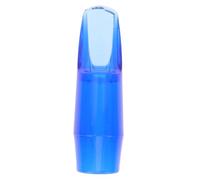 ERINGOGO Compact Alto Saxophone Mouthpiece Replacement Accessory Professional Transparent Crystal Blue Saxophone Tool for Beginners Portable and Easy to Install Enhances Tone and Practice