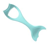 ERINGOGO Compact Mermaid Shape Eyeliner Stencil Tool for Female Eye Makeup Reusable Silicone Eyelash Applicator Lightweight Design for Novices and Multi-angle Functionality