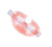 ERINGOGO Cooling Face Mask Ice Compress Face Cover for Dark Circles and Eye Swelling Reusable Beauty Facial Cover with Elastic Bands for and Eye Massage Pink