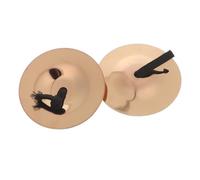 ERINGOGO Copper Finger Cymbals for Lightweight Small Dancing Zills with Sharp Sound and Dazzling Rose Gold Finish Percussion Instrument for Music Classes and Stage Performances