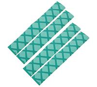 ERINGOGO Covers Irradiation Cross-linked Polyethylene Wear Resistant Drumstick Sleeves with Repeatable Water Washing Feature 2 Pairs Non-slip Green Anti-slip Made of Drum Players for