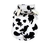 ERINGOGO Cow Modeling Dog Costume Adorable Pet Outfit for Dogs Light and Durable Pet Clothing for Daily Wear and Photos Cute Milk