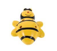 ERINGOGO Creative Bee Shape Ceramic Ocarina Alto C Wind Instrument for Beginners Traditional Chinese Flute Yellow Portable Woodwind Music