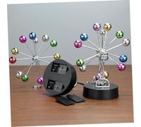 ERINGOGO Creative Colorful Ball Ferris Wheel Ornament Perpetual Motion Model Decorative Home Office Gift for Science Enthusiasts