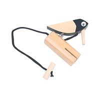 ERINGOGO Creative Woodpecker Wooden Bird Model Educational Rope Pull for Early Development and Hand Eye Coordination Safe Smooth Finish Fun Interactive Learning for All Ages