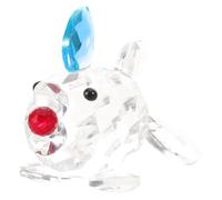 ERINGOGO Crystal Goldfish Ornament Faceted Home Decor Accent | Modern Minimalist Sparkle, Desk Charm and Paperweight Use, Mantel Display, Collectors and Enthusiasts