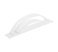 ERINGOGO Curved Storage Rack for Makeup Tools Pen Showing Holder Arc Design Makeup Brush Storage Rack for Bathroom Countertop Organization