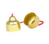 ERINGOGO Cymbal Bell Percussion Instrument Medium Copper-plated Handheld Musical Toy for Boy Girl for Music Education and Rhythm Development