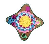 ERINGOGO Decorative Snuffle Mat Plush Wear-resistant Feeding Mat Slow Food Foraging Blanket for Dogs Interactive Feeding Enrichment Pet for Small to Medium Dogs