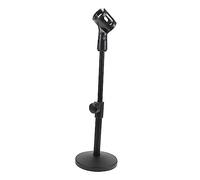 ERINGOGO Desktop Mic Stand Height Clip Telescopic Tabletop Microphone Support Bracket for Home Streaming Weighted Base for Stability