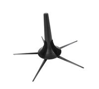 ERINGOGO Detachable Folding Five Leg Trumpet Stand Portable Clarinet Holder with Lint Protection Abs Zinc Alloy Musical Instrument Display Prop for Musicians and Performers