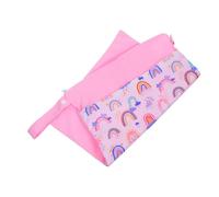 ERINGOGO Diaper Wet Bag with Double Zipper Large Capacity Storage Organizer for Nappies Clothes Essentials Stroller Hanging Diaper Bag