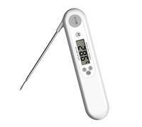ERINGOGO Digital Folding Meat Thermometer for Bbq and Bottle Instant Read Food Thermometer with High Temperature and Drop Resistance Portable Cooking Probe for Beef Chicken Pork Fish