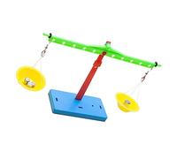 ERINGOGO DIY Balance Scale Model Stem Science Learning Kit for Educational Assemble for Hands Physics Experiment Craft to Develop Creativity and Stem Skills