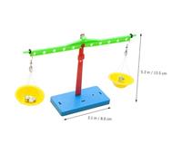 ERINGOGO DIY Balance Scale Science Education Kit for Stem Learning with Crane Model Assembly Educational Construction for Hand-eye Coordination and Creativity Development